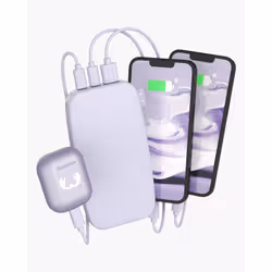 Fresh 'n Rebel 2PB18100DL banque d'alimentation électrique 18000 mAh Lilas