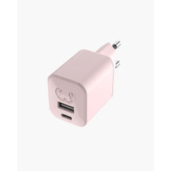 Fresh 'n Rebel 2WC30SP chargeur d'appareils mobiles Smartphone, Tablette Rose Secteur Charge rapide Intérieure