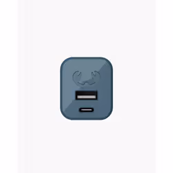 Fresh 'n Rebel 2WC30DV chargeur d'appareils mobiles Smartphone, Tablette Bleu Secteur Charge rapide Intérieure