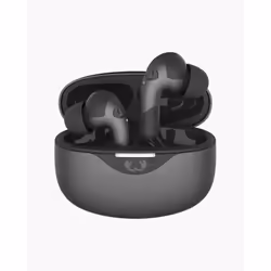 Fresh 'n Rebel 00221647, Appels/Musique/Sport/Au quotidien, Casque, Noir