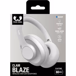 Fresh 'n Rebel Clam Blaze Casque Sans fil Arceau Type-C Bluetooth Gris clair - Vue supplémentaire 8