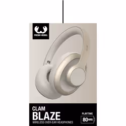 Fresh 'n Rebel Clam Blaze Casque Sans fil Arceau Type-C Bluetooth Sable - Vue supplémentaire 9