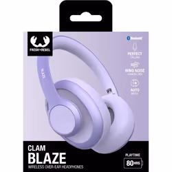 Fresh 'n Rebel Clam Blaze Casque Sans fil Arceau Type-C Bluetooth Lilas - Vue supplémentaire 8