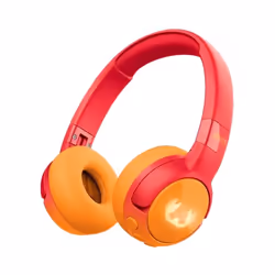 Fresh 'n Rebel Code Junior, Sans fil, Appels/Musique, Casque, Orange, Rouge