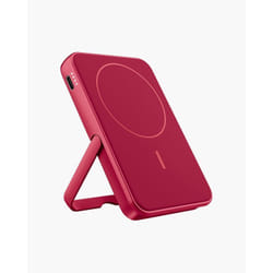 Fresh 'n Rebel 228298 banque d'alimentation électrique Lithium Polymère (LiPo) 5000 mAh Recharge sans fil Rouge