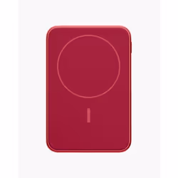 Fresh 'n Rebel 228298 banque d'alimentation électrique Lithium Polymère (LiPo) 5000 mAh Recharge sans fil Rouge