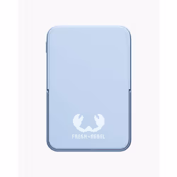 Fresh 'n Rebel 228299 banque d'alimentation électrique Lithium Polymère (LiPo) 5000 mAh Recharge sans fil Bleu