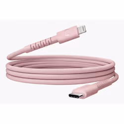 Fresh 'n Rebel FlexWave, 2 m, Lightning, USB C, Mâle, Mâle, Rose