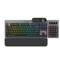 Mountain Everest Max clavier USB QWERTZ Allemand Gris