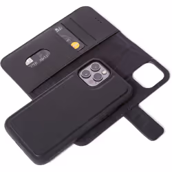 Decoded Detachable Wallet, Étui avec portefeuille, Apple, iPhone 12 Pro, iPhone 12, 15,5 cm (6.1"), Noir