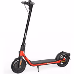Ninebot by Segway D18E, Scooter classique, 25 km/h, 100 kg, unisexe, 14 an(s), Noir, Rouge