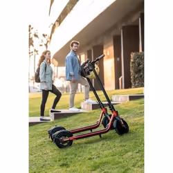 Ninebot by Segway D38E, Scooter classique, 25 km/h, 120 kg, unisexe, 14 an(s), Noir, Rouge