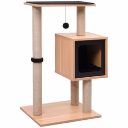 Avec ce joli arbre à chat, vos chats peuvent gratter, percher, se cacher, grimper et se détendre à leur guise. Il convient à  ...