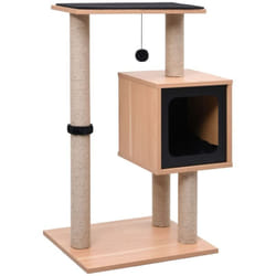 Arbre à chat avec tapis à gratter en sisal 82 cm Vidaxl