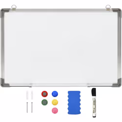 Description générale Notre tableau blanc magnétique mural est une solution idéale pour créer un espace central dans votre mai ...