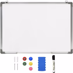 Notre tableau blanc magnétique mural est une solution idéale pour créer un endroit central dans votre maison ou votre bureau ...
