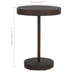 VidaXL 45858 table de jardin Marron - Vue supplémentaire 5