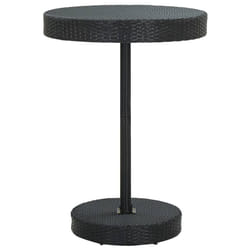 VidaXL 45859 table de jardin Noir