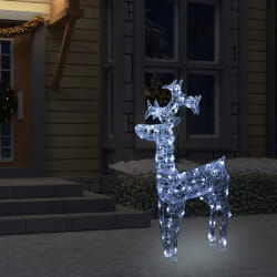 vidaXL Renne Noël 90 LED - Acrylique