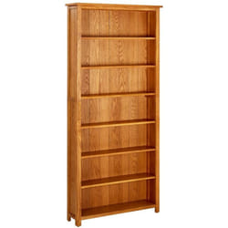Vidaxl - Bibliothèque à 7 niveaux 90x22,5x200 cm Bois de chêne massif