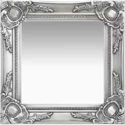 Ce miroir mural magnifique avec son cadre ornementé crée une atmosphère baroque dans votre dressing. Ce miroir à l'aspect anc ...