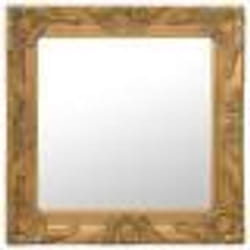 vidaXL Miroir mural style baroque 50x50 cm Doré - TU