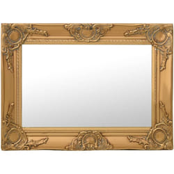 Vidaxl - Miroir mural style baroque 60x40 cm Doré