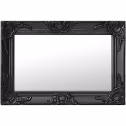 Ce miroir mural magnifique avec son cadre ornementé crée une atmosphère baroque dans votre dressing. Ce miroir à l'aspect anc ...
