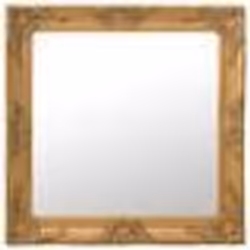 vidaXL Miroir mural style baroque 60x60 cm Doré - TU