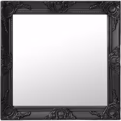 Ce miroir mural magnifique avec son cadre ornementé crée une atmosphère baroque dans votre dressing. Ce miroir à l'aspect anc ...