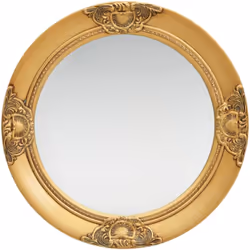 Ce miroir mural magnifique avec son cadre ornementé crée une atmosphère baroque dans votre dressing. Ce miroir à l'aspect anc ...