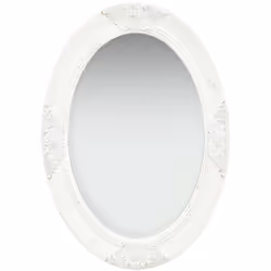 Ce miroir mural magnifique avec son cadre ornementé crée une atmosphère baroque dans votre dressing. Ce miroir à l'aspect anc ...