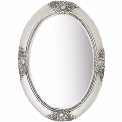 Ce miroir mural magnifique avec son cadre ornementé crée une atmosphère baroque dans votre dressing. Ce miroir à l'aspect anc ...