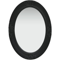 Vidaxl - Miroir mural style baroque 50x70 cm noir