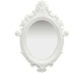 Vidaxl - Miroir mural style château 56x76 cm Blanc