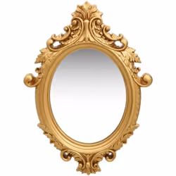 Description générale Ce miroir mural magnifique avec son cadre ornementé crée une atmosphère baroque dans votre salle de bain ...