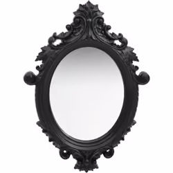Ce miroir mural magnifique avec son cadre ornementé crée une atmosphère baroque dans votre dressing. Ce miroir à l'aspect anc ...