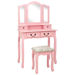 VidaXL 289319 coiffeuse et ensemble de coiffeuses pour chambre à coucher