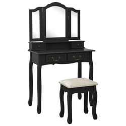 VidaXL 289320 coiffeuse et ensemble de coiffeuses pour chambre à coucher