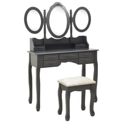 VidaXL 289329 coiffeuse et ensemble de coiffeuses pour chambre à coucher