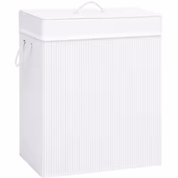 Ce panier à linge en bambou est une solution idéale pour tous les ménages. Il garde votre linge sale hors des regards et cons ...