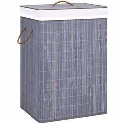 Ce panier à linge en bambou est une solution idéale pour tous les ménages. Il garde votre linge sale hors des regards et cons ...