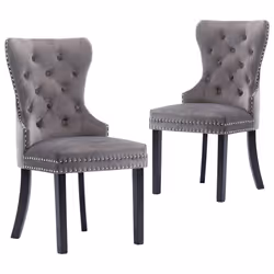VidaXL 287959, Hévéa, Velours, 510 mm, 590 mm, 985 mm, 46 cm, 2 pièce(s)
