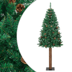 vidaXL Sapin de Noël mince 150 cm