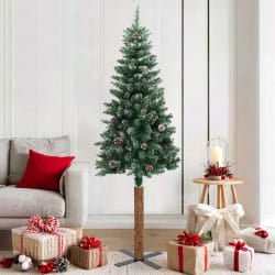 vidaXL Sapin de Noël mince - 180 cm