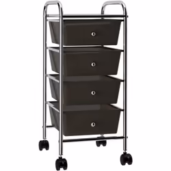 Ce chariot à tiroirs présente un style concis et pratique, qui vise à offrir suffisamment d'espace pour garder votre bureau e ...