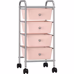 Ce chariot à tiroirs présente un style concis et pratique, qui vise à offrir suffisamment d'espace pour garder votre bureau e ...