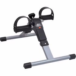 Apportez cet appareil d'exercices à pédales à la maison et faites de l’exercice où et quand vous le souhaitez ! Robuste et st ...