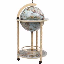 VidaXL 320906, Bois, Bleu, Blanc, 1 pièce(s)