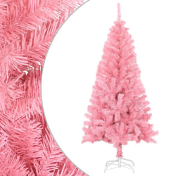 vidaXL Sapin de Noël artificiel - Rose - 150 cm